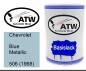 Preview: Chevrolet, Blue Metallic, 506 (1968): 500ml Lackdose, von ATW Autoteile West.